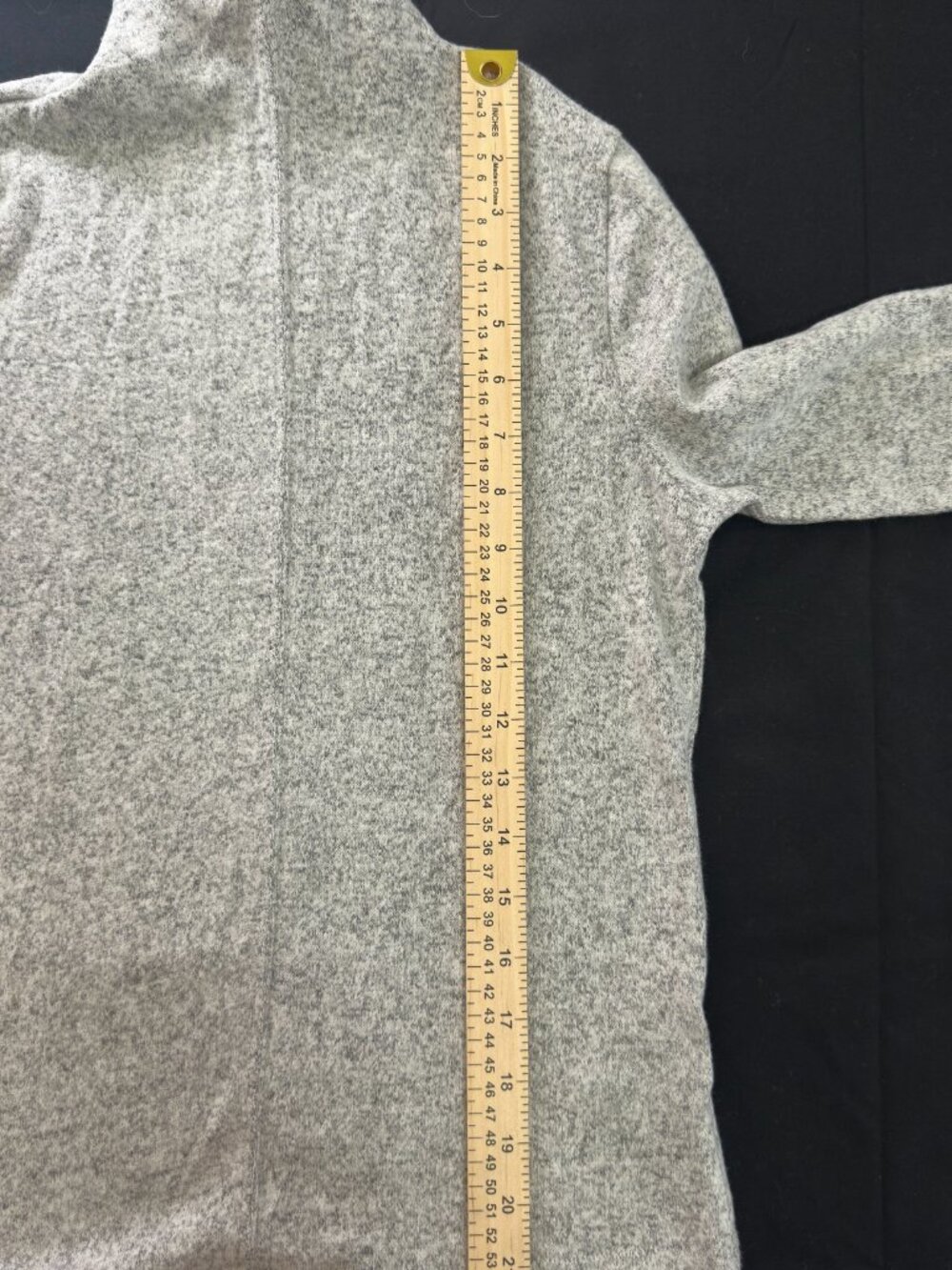 NLT Heather Gray Mock Neck Top – Small – NWOT - Picture 9 of 10
